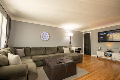 Spacious hangout area