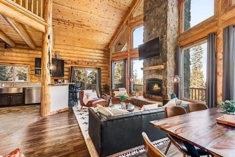 Main Gathering Space -
The main floor's open design connects the kitchen, dining, and living room into one seamless space, perfect for sharing meals, laughter, and late-night conversations.