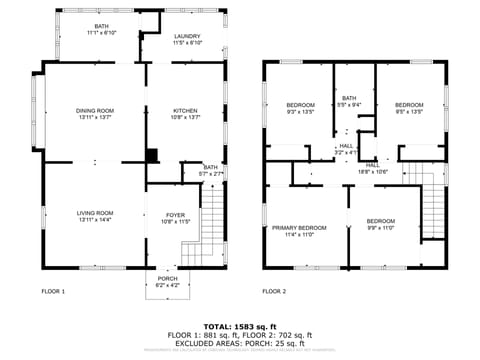 Floor plan of this home