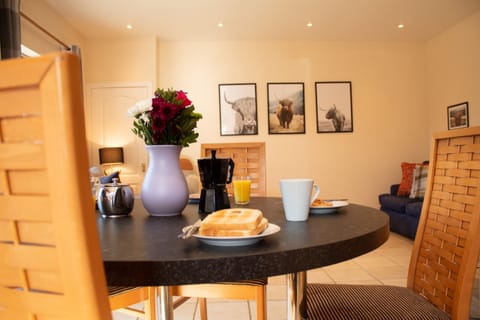 Dining space at Druim an Lochain