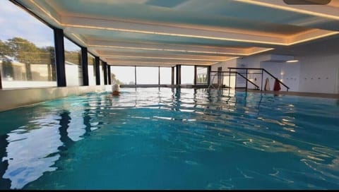 Indoor pool, outdoor pool