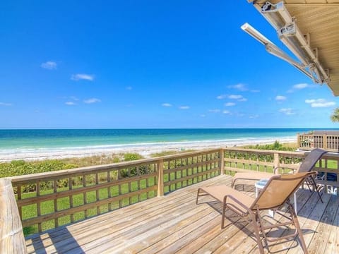 Your own Private Deck overlooking the Gulf of Mexico