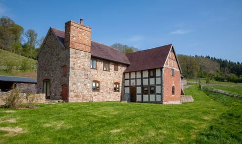 South facing side of the house