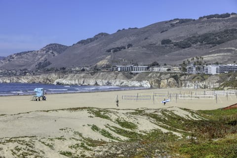 On the beach