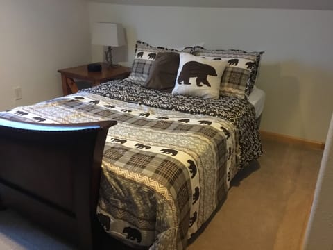 Upstairs bed