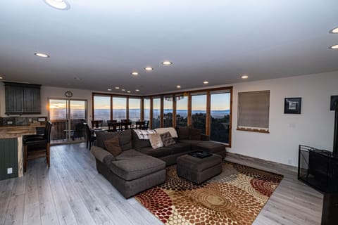 Living Area with Incredible Views of the San Luis Valley