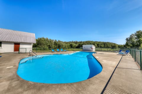 Indoor pool, a heated pool