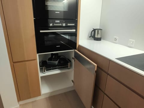 Microwave, oven, dishwasher, highchair