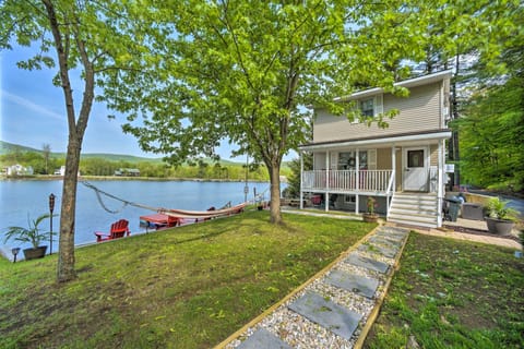 Lake Luzerne Vacation Rental | 2BR | 1BA | Stairs Required | 1,100 Sq Ft