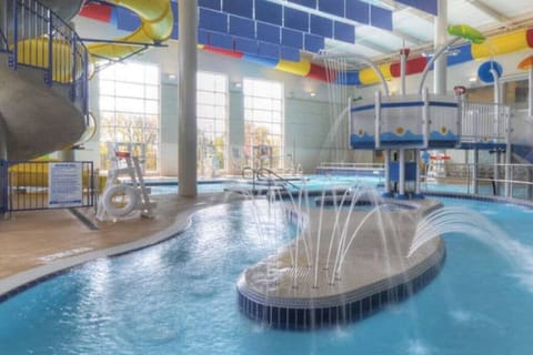 Indoor pool, a heated pool