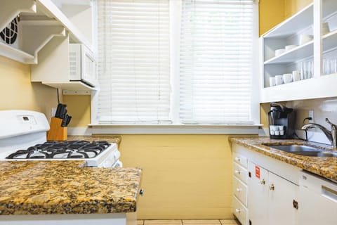 Fully stocked kitchen