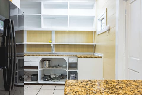 Fully stocked kitchen