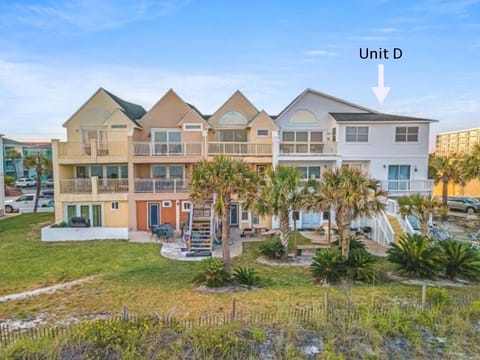 Back Yard View of Townhome