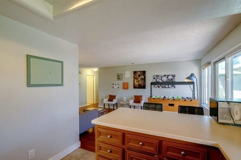 Practical kitchen cpunter with storage space