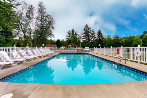 Indoor pool, a heated pool