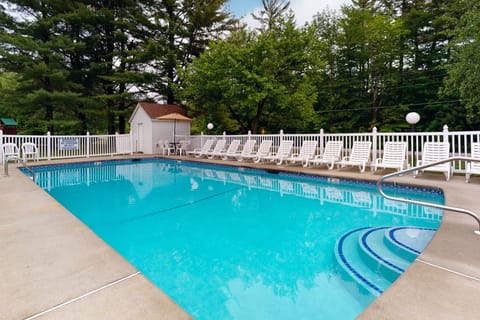 Indoor pool, a heated pool