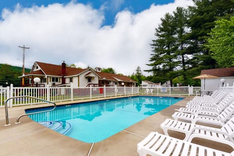 Indoor pool, a heated pool