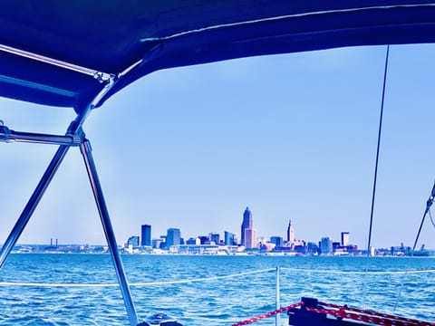 Lake Erie & it's beaches plus marinas await you. Cleveland skyline is the best. 