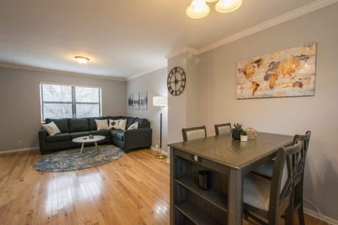 Open Concept living and dining room