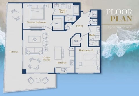 Floor plan subject to variations in actual implementation