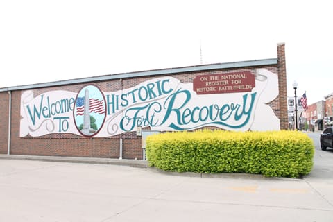Fort Recovery is a quaint community with a grocery store and restaurants.