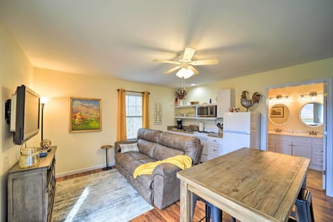 Canton Vacation Rental | 2BR | 1BA | Stairs Required | 600 Sq Ft