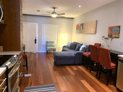 Open Living & Kitchen Area