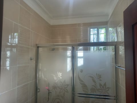 Combined shower/tub