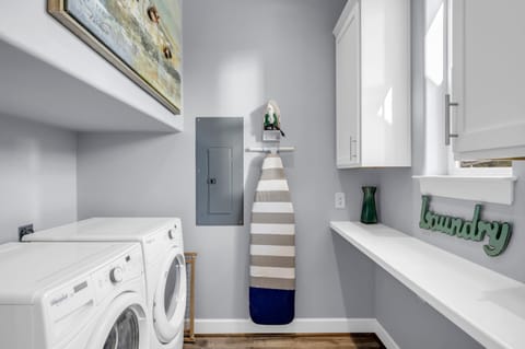 Washer and Dryer available for your use.