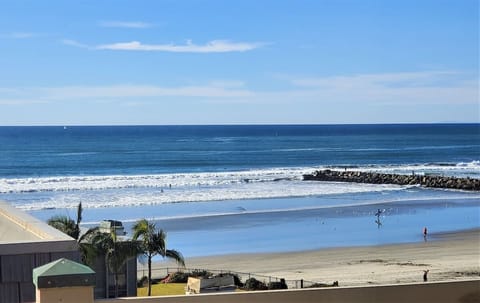 Beautiful ocean view from the master bedroom