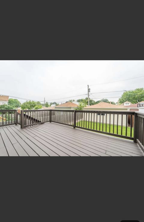 Patio furniture unavailable during the winter due to Chicago’s weather. 