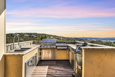 Take in these magnificent views while cooking outdoors