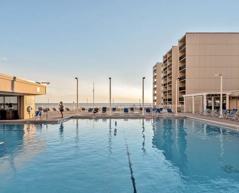 Indoor pool, a heated pool