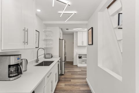 Fully stocked kitchen