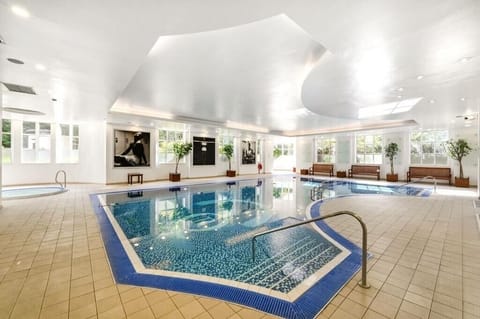 Indoor pool, a heated pool