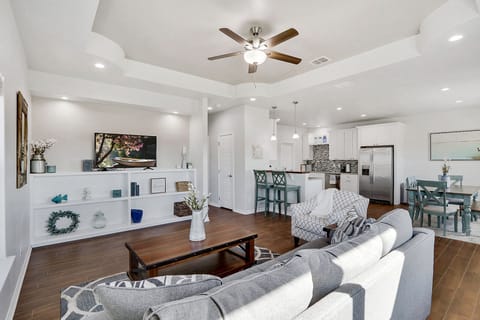 Open concept living area