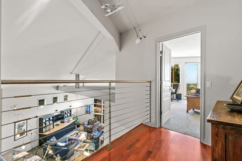 View into upstairs master bedroom