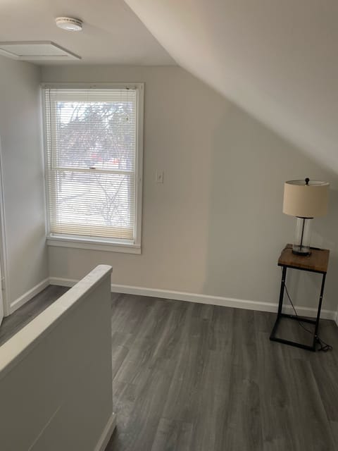 Landing upstairs can be used as office space--can move desk from 2nd bedroom .