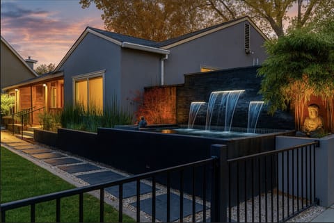 Ambient water sounds in your own personal waterfall.