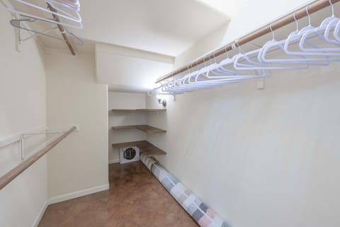 Master walk in closet.