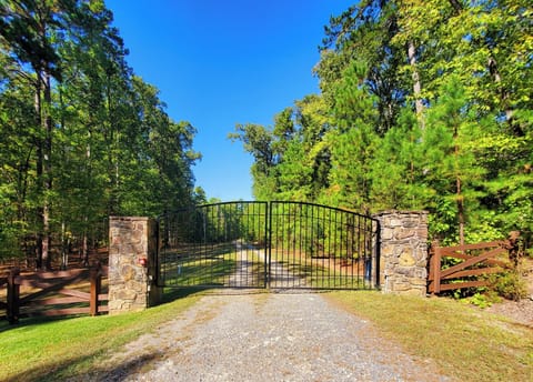 Gated and private cabin