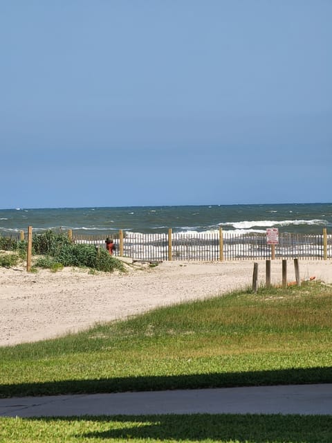 On the beach