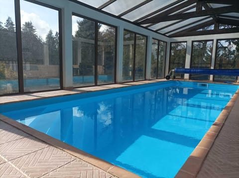 Indoor pool, a heated pool