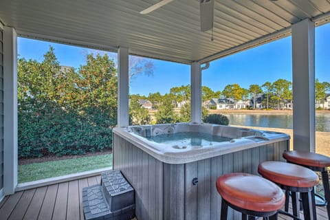 Southport Vacation Rental | 3BR | 1.5BA | 3 Entry Steps | 2,749 Sq Ft