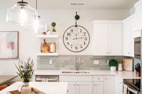 Fridge, highchair, blender, griddle