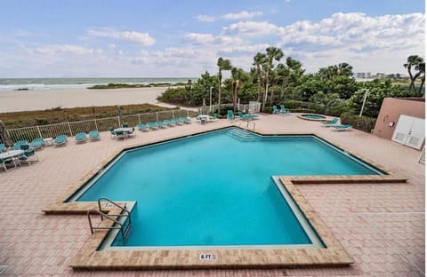 1 of 2 Beachfront pools, and hot tubs.  Direct beach access from pool area