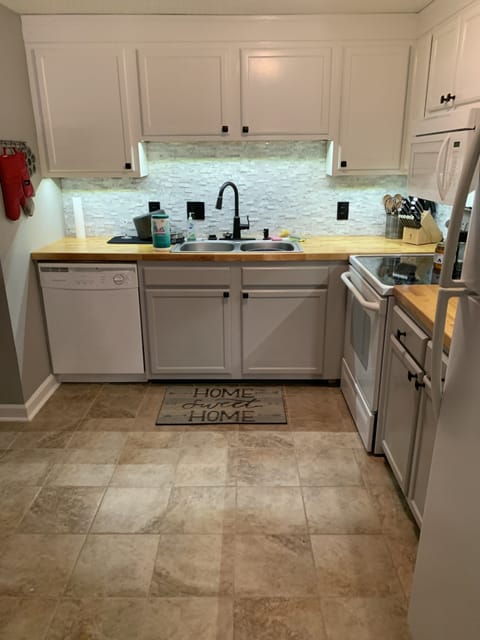 Kitchen is WELL stocked and has many basics you can help yourself to!