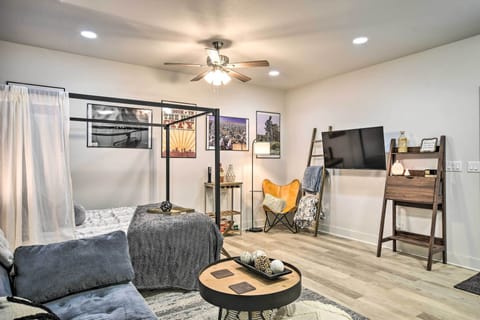 Lubbock Vacation Rental | Studio | 1BA | 420 Sq Ft | Step-Free Access