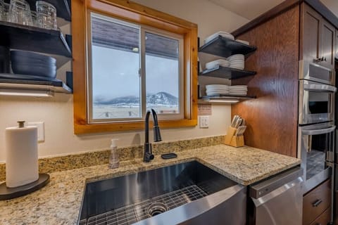 Look out the window and notice there isn't a neighbor in sight