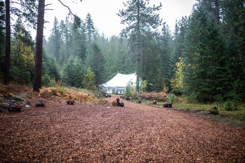 Photo of a Wedding Tent on the property 